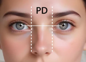 pd فاصله بین 2 مرکز چشم