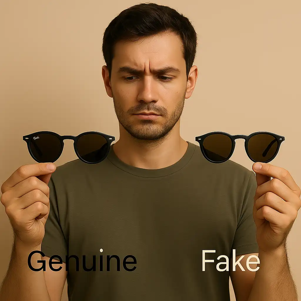 عینک اصل و فیک